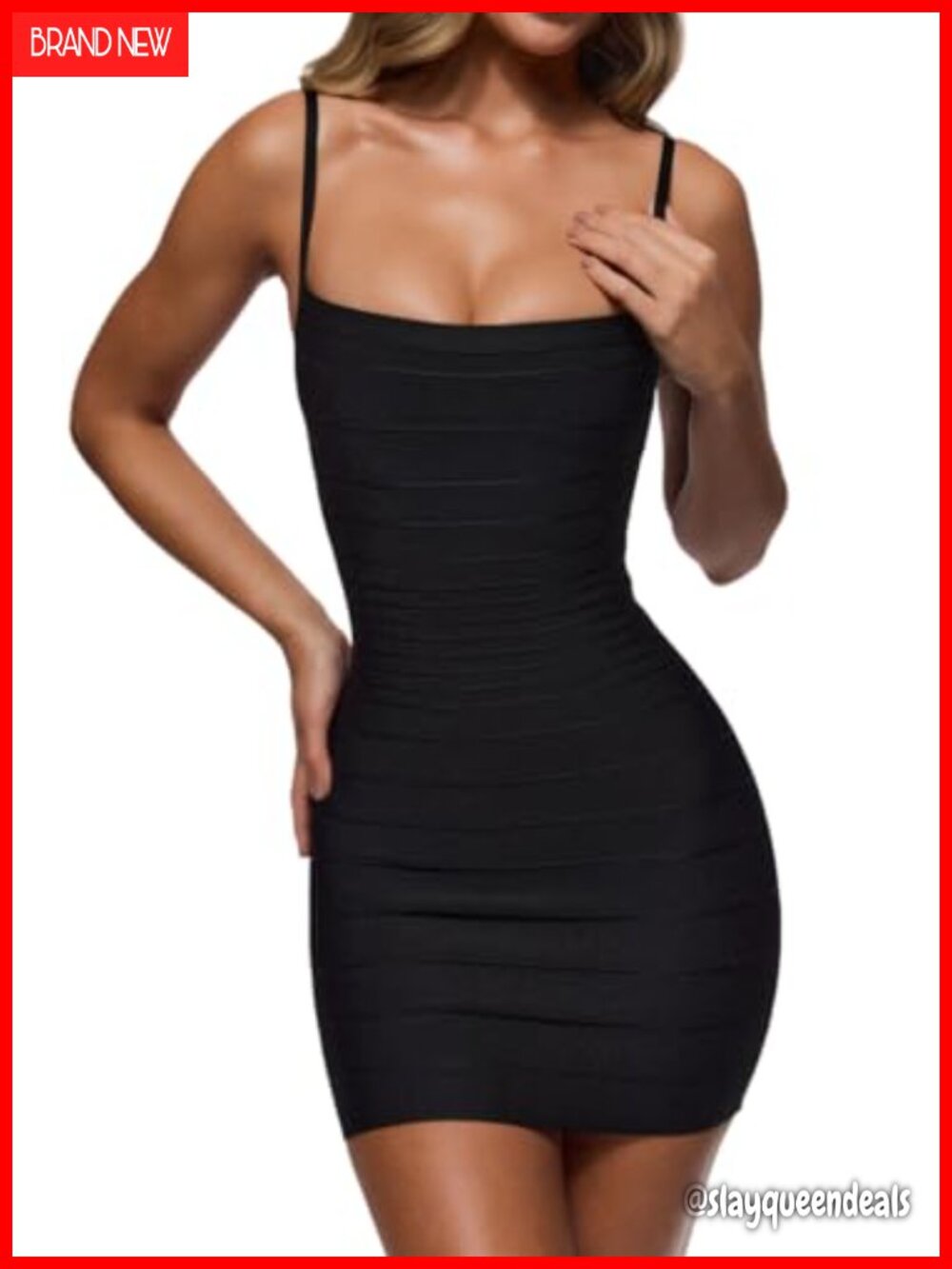 Strapless Bodycon Bandage Mini Dress Classic Strappy Party Formal